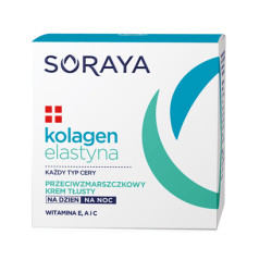 Soraya Collagen & Elastin Anti-Wrinkle Day And Night Cream 50ml Soraya Collagen & Elastin Anti-Wrinkle Day And Night Cream 50ml