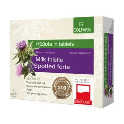 COLFARM Milk Thistle Forte 60 Capsules