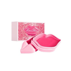 Loveskin Love Skin Hydrogel Lip Mask - 60 Grams, 20 Pieces With Rose Extract
