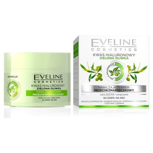 Eveline Moisturizing Anti-Wrinkle Cream For Day And Night Green Olive 50ml