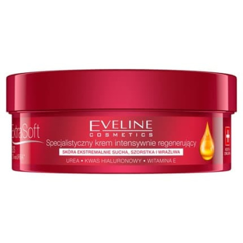 Eveline Extra Soft Sos Cream Intensively Regenerating For Face And Body 175ml