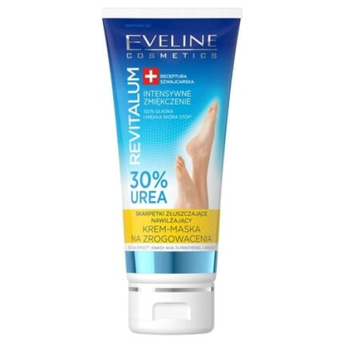 Eveline Revitallum Exfoliating Socks Cream Mask For Calluses 100ml