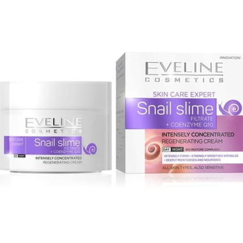 Eveline Cosmetics CARE EXPERT Snail Slime Strong Concentrated Building Cream 50ml Eveline Cosmetics CARE EXPERT Snail Slime Strong Concentrated Building Cream 50ml