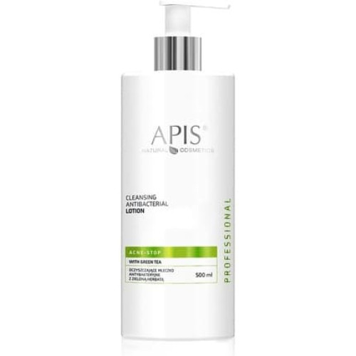 Acne-Stop Antibacterial Face Wash Skin Cleanser Makeup Remover with Green