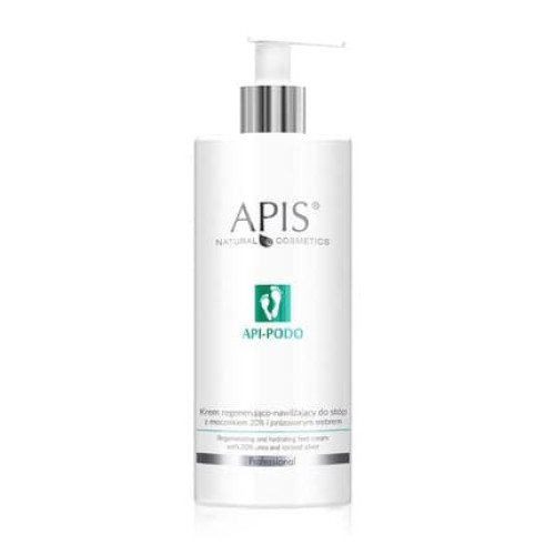 Api-Podo Regenerating And Moisturizing Foot Cream With 20% Urea And Ionized Silver 500ml Api-Podo Regenerating And Moisturizing Foot Cream With 20% Urea And Ionized Silver 500ml