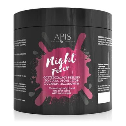 Apis Night Fever Hand and Foot Cleansing Scrub with Sugarcane 700g