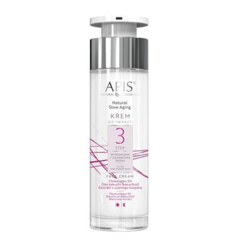 Apis Natural Slow Aging Filling And Strengthening Face Cream Step 3 50ml