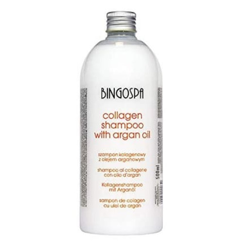 Bingospa Collagen Shampoo with Argan Oil for Hair Regeneration