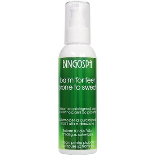 Bingospa Foot Balm Against Sweating Pain And Swelling 135g