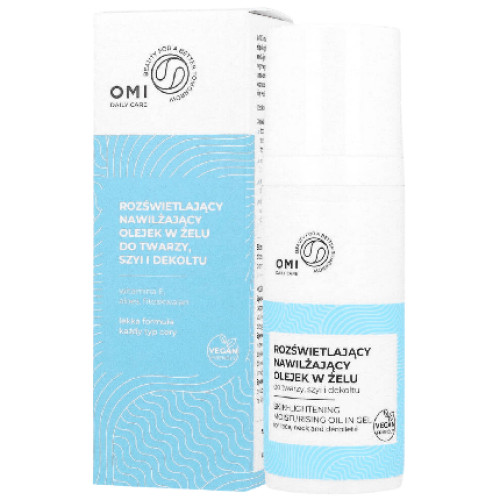Omi Illuminating And Moisturizing Gel Oil For Face Neck And Dcollet 50ml