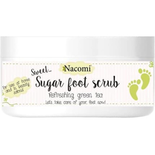 Nacomi Sugar Foot Scrub Refreshing Green Tea 125g