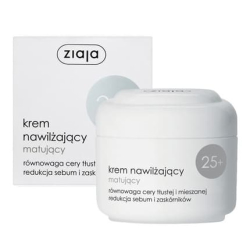 Ziaja Moisturizing Mattifying Cream 25+ For Oily And Combination Skin 50ml