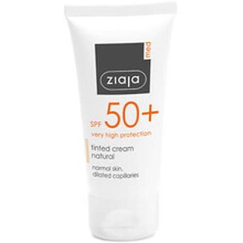 Ziaja Tinted Cream Spf 50 Natural Shade 50 Ml