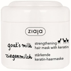 Ziaja Mask For Dry And Matt Hair With Keratin Goat's Milk 200 Ml Ziaja Mask For Dry And Matt Hair With Keratin Goat's Milk 200 Ml