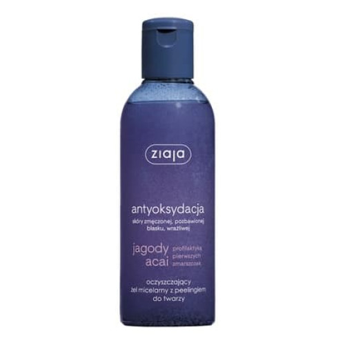 Ziaja Acai Berry Cleansing Micellar Gel With Peeling 200ml