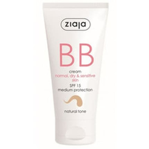 Ziaja Bb Cream For Normal Dry Skin Spf 15 Light Tone 50 Ml