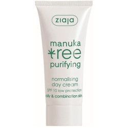 Ziaja Day Cream Spf 10 Normalizing Manuka Tree Purifying 50 Ml