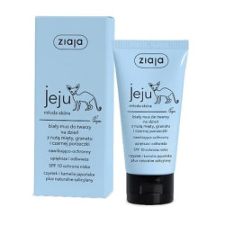 Ziaja Jeju White Face Mousse Spf10 With Pomegranate Mint And Blackcurrant - 50ml