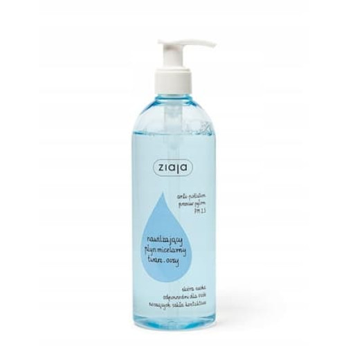 Ziaja Micellar Facial Fluids 390ml Moisturizing