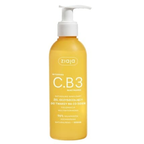 Ziaja Vitamin C.B3 Daily Cleansing Gel For Face 190ml