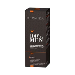 Dermika 100% For Men Cream 30+ Strongly Moisturizing Revitalizing Cream For Day/Night 50ml Dermika 100% For Men Cream 30+ Strongly Moisturizing Revitalizing Cream For Day/Night 50ml