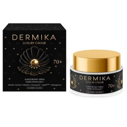 Dermika Luxury Caviar 70+ Rebuilding Cream For Day And Night 50ml
