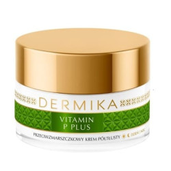 Dermika Vitamin P Plus Hypoallergenic Cream Semi-Oily For Day And Night 50ml Dermika Vitamin P Plus Hypoallergenic Cream Semi-Oily For Day And Night 50ml