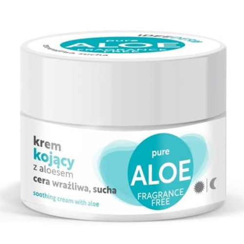 Idee Derm Soothing Cream For Day And Night For Sensitive Dry Skin With Aloe Vera 50 Ml