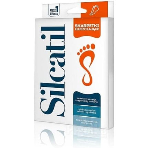 Silcatil Peeling Socks Foot Mask for Removing Calluses and Dead Skin