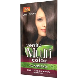 Venita Multicolor Coloring Shampoo 45 Deep Brown 40 G Venita Multicolor Coloring Shampoo 45 Deep Brown 40 G
