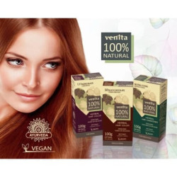 Venita Vegan Herbal Hair Dyes 100% Natural Ayurveda 50g Venita Vegan Herbal Hair Dyes 100% Natural Ayurveda 50g