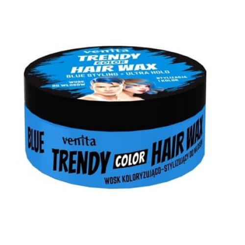 Venita Trendy Hair Wax Blue 75g