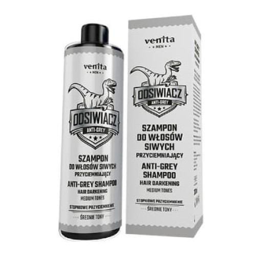 Venitamen Shampoo For Men For Gray Hair Medium Tones 200ml