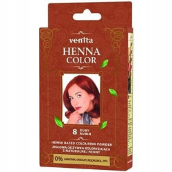 Venita Henna Color Hair Dye 8 Ruby 25ml