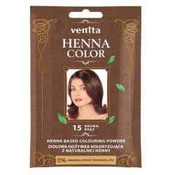 Venita Henna Color Herbal Coloring Conditioner With Natural Henna 15 Brown 25g Venita Henna Color Herbal Coloring Conditioner With Natural Henna 15 Brown 25g
