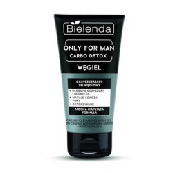 Bielenda Only For Men Carbo Detox Cleansing Charcoal Gel 150g