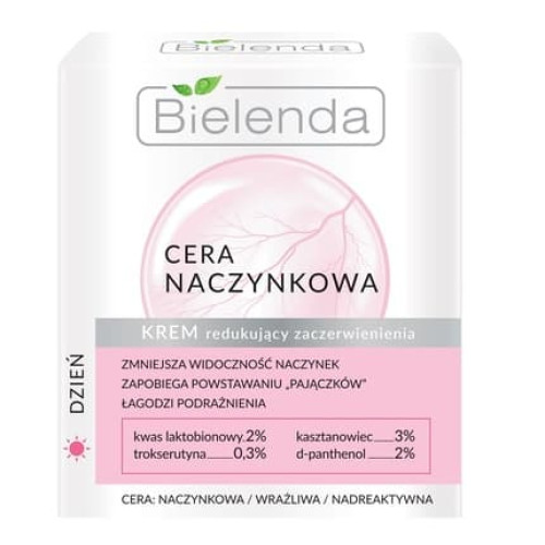 Bielenda Capillary Cream Reducing Redness For Day 50ml