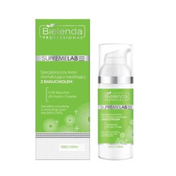 Bielenda Professional Supremelab Sebio Derm Specialistic Normalizing & Moisturizing Cream With Bakuchiol - 50ml