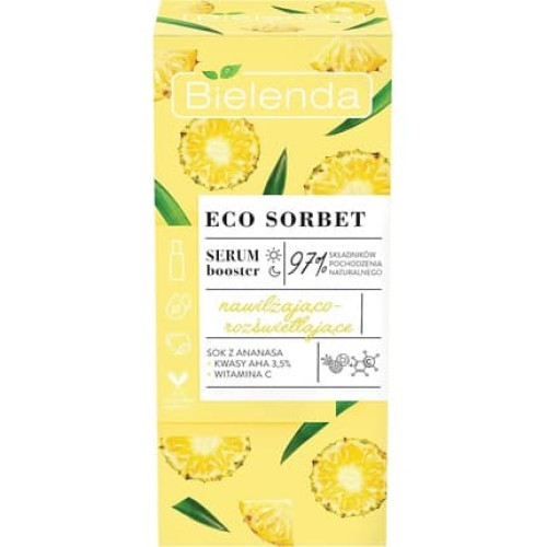 Bielenda Eco Sorbet Moisturizing and Brightening Face Booster Serum