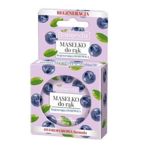 Bielenda Hand Butter Regenerating Blueberry Hand Cream 50g
