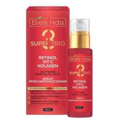 Bielenda Super Trio Active Revitalizing Anti-Wrinkle Night Serum 30ml Bielenda Super Trio Active Revitalizing Anti-Wrinkle Night Serum 30ml