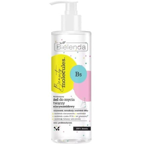 Bielenda Beauty Molecules Molecular Niacinamide Facial Cleansing Gel For Problematic Skin 195ml Bielenda Beauty Molecules Molecular Niacinamide Facial Cleansing Gel For Problematic Skin 195ml