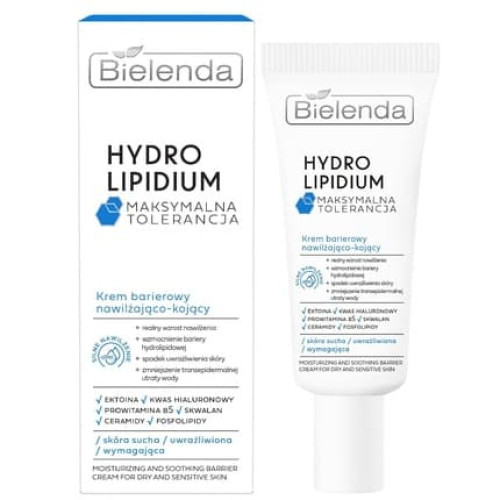 Bielenda Hydro Lipidium Maximum Tolerance Barrier Cream Moisturizing-Soothing 50ml