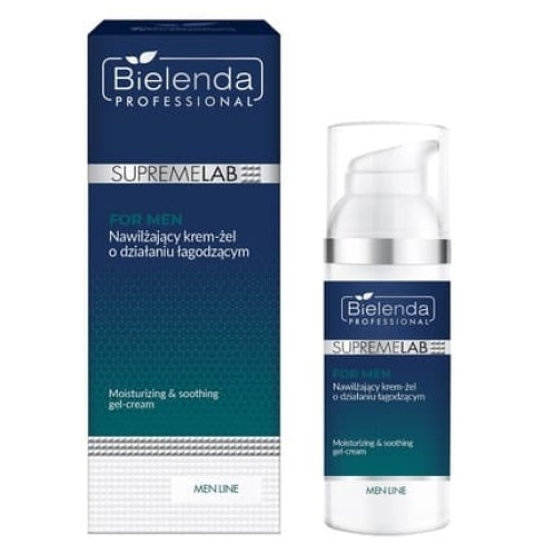 Bielenda Professional Supremelab Men Line Moisturizing Gel-Cream For Face With Soothing Action 50ml