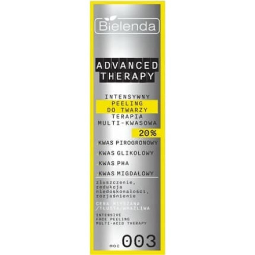 Bielenda Advanced Therapy Intense Facial Scrub 20% Multi-Acid Therapy for Oily Skin