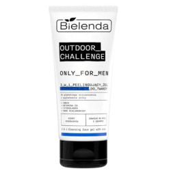 Bielenda Only For Men Outdoor Challenge 2in1 Peeling Cleansing Gel For Face 150g