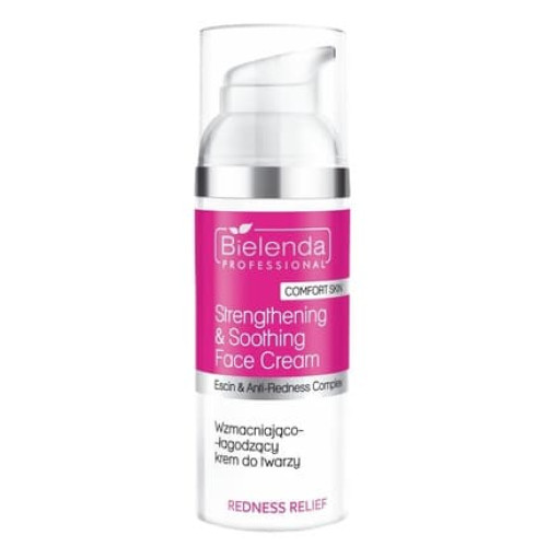 Bielenda Professional Redness Relief Strengthening And Soothing Face Cream For Capillaries 50ml