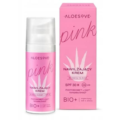 Aloesove Pink Moisturizing Day Cream Spf 30 50 Ml Protects And Hydrates Your Skin Aloesove Pink Moisturizing Day Cream Spf 30 50 Ml Protects And Hydrates Your Skin