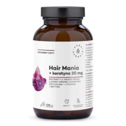 Aura Herbals Hair Mania with Keratin 120 Capsules