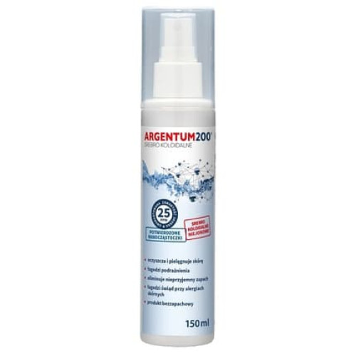 Aura Herbals Argentum200 Sebro Colloidal 25ppm Aerosol 150ml